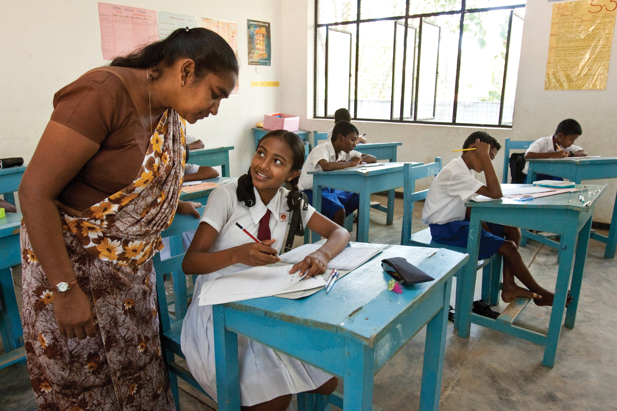 Safe Educational Spaces in Sri Lankan Classrooms